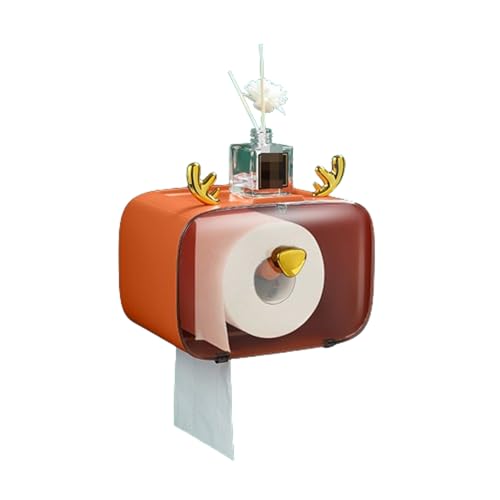 FETGKNBM2 Commercial Wall Mounted Paper Towel Dispenser Deer Antler Paper Towel Holder Multifold/Trifold/C Fold Toilet Paper Roll Holder Bathroom Tissue Dispenser for Home Restroom