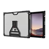 Griffin 強力保護ケース Microsoft Surface Pro 7+ / Pro 7 / Pro 6 / Pro 4 / Pro 2017用 [スクリーンプロテクター I Stand I Surface Pen Holder I Military Standard Protection] ブラック GMSF-003-BKG-B