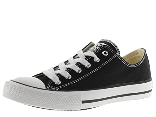 victoria Unisex Low-Top Tribu Canvas & Gummi-Zehe 106550 für Erwachsene Negro 46