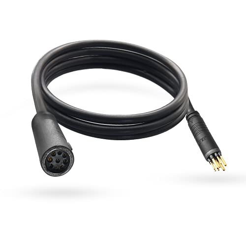 Dbrand Ebike Hub Motor Extension Cable,9 Pin Waterproof Extension Cable for Electric Bike and Escooter Female to Male 60cm 130cm 160cm Wire of Conversion Kit (9PIN 130cm)