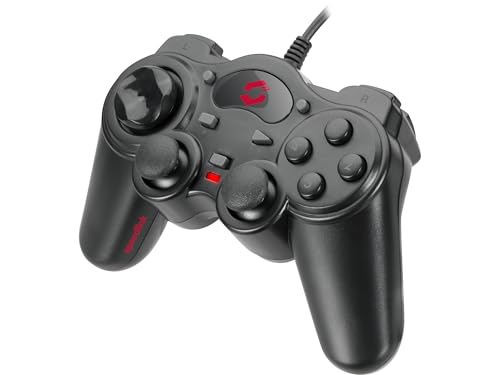 Speedlink Thunderstrike Manette pour Ordinateur (Fonction de Tir Rapide et automatique, Contrôleur USB pour PC) – Image 3