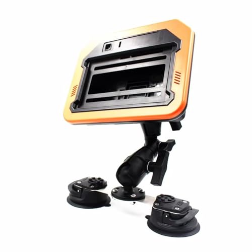 Image of Strg 1.5 inch Ball Double Socket Arm, 8.1 inch Length Double Socket Swivel Arm Powerful Clamp Compatible with RAM Mount 1.5 Inches /C Size / 38mm Ball Mounts