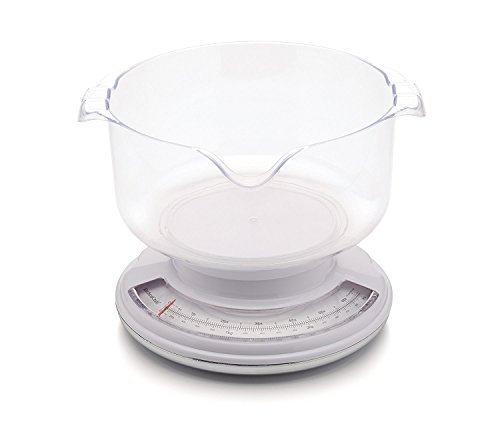 Balanza de cocina mecánica de 3 kg para repostería casera con bol 2