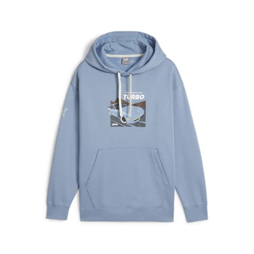 PUMA Mens Porsche Legacy 944 Graphic Hoodie Casual Outerwear Casual - Blue