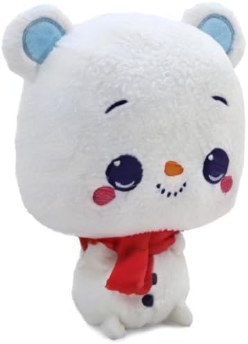 Miniatura 2 de GUND Drops, Benny Burr, Expressive Holiday Animal de peluche suave para mascotas, muñeco de nieve, 6 pulgadas