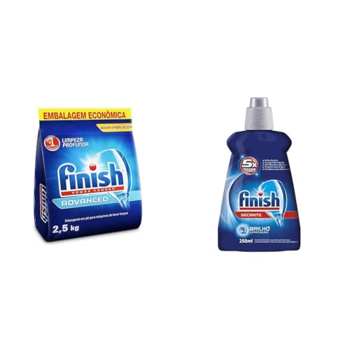 Kit Finish Detergente em Pó 2,5kg + Abrilhantador Secante 250ml