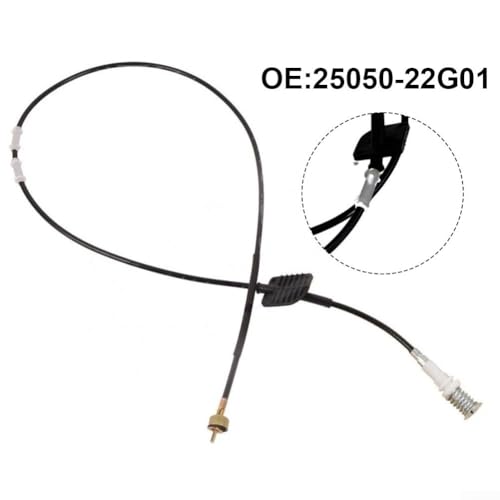 Cable de velocímetro Nissan D21 de construcción de metal robusto 4
