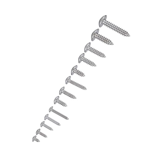 Kit surtido tornillos autorroscantes acero inox M3-M6 miniatura 6