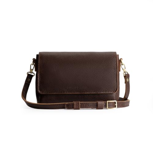 Image of Portland Leather Goods Metro Crossbody Bag for Women - Handmade from the Finest Full-Grain Hides