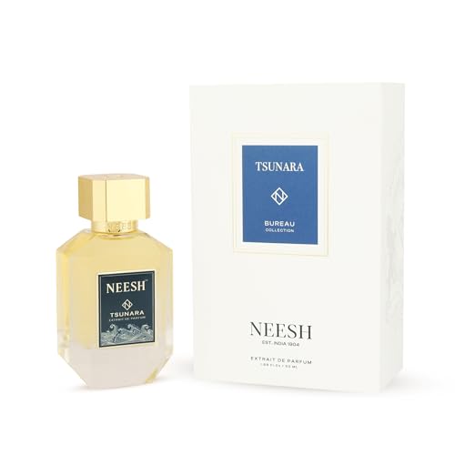 Image of NEESH Tsunara Extrait de Parfum 50ml, Luxury Unisex Fragrance, Marine & Woody Notes, High-Concentration Perfume, Premium Scent for Men & Women