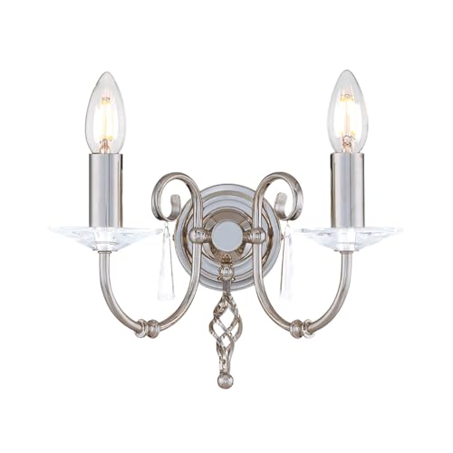 Elstead Aegean AG2 PN Luminaire de Salon et Couloir Traditionnel