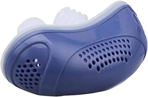 Runsweatいびき防止空気清浄機、USB充電式、口呼吸を抑制、通気性、睡眠中の血液循環を改善、睡眠の緩和に役立ち、男女兼用 (B)