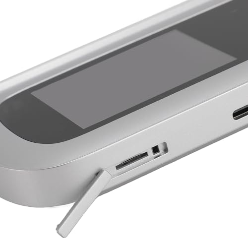 Hotspot Móvil 5G WiFi6 LTE, Enrutador 5G con Ranura para Tarjeta SIM, Módem de Cobertura Internacional, Dispositivos de Internet Portátiles para Viajes, 16 Usuarios, Pantalla a