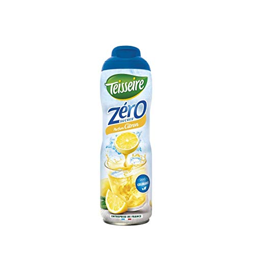 TeISSEIRE – Hilado de masa cero 0% de azúcar de limón, 60 cl – Cuatro artículos