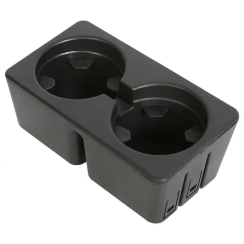 Portavasos para autos Srggscd plástico negro miniatura 1