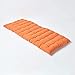 HOMESCAPES Materasso o Cuscino Imbottito per Panca da Giardino a 2 posti, Panca e Chaise Longue, Cotone 108 x 42 x 5 cm, Terracotta