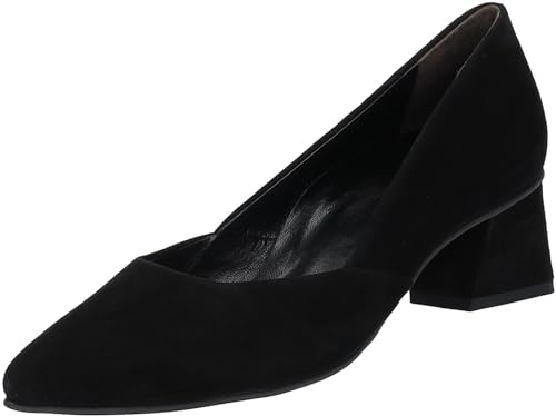 Paul Green Pumps 3815-018, Rauleder, Schwarz, Damen EU 7,5/41