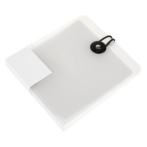 HOODANCOS 12 Capacity Portable CD Dvd Storage Case CD Wallet Organizer Lightweight Travel Bag with Buckle Closure for Disc Protection and Scratch Prevention