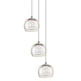 eglo fornes led pendelleuchte Die LED Hängelampe bietet mit ihrem besonderen Design ein Highlight in jedem Raum – egal, ob in der Küche, im Wohnzimmer oder im Esszimmer über dem Esstisch