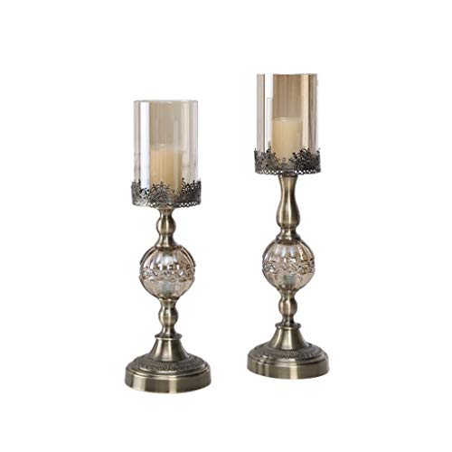 Portavelas Candelabro a granel Adornos de decoración de mesa americana Cena romántica europea a la luz de las velas decoración de velas habitación modelo joyería de boda suave Candelabro Can