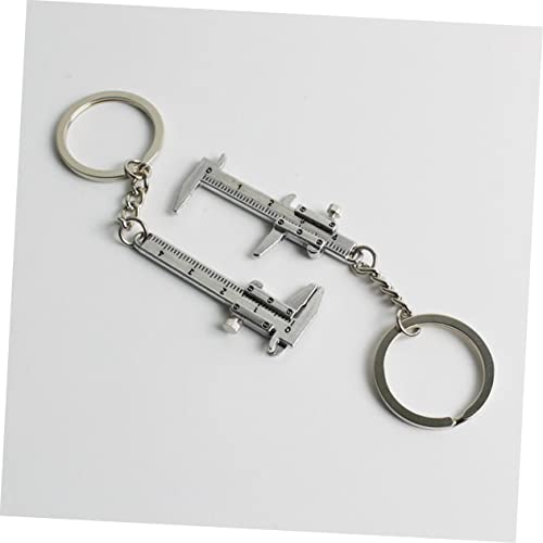 Calibrador Vernier Mini Metal con Llavero miniatura 3