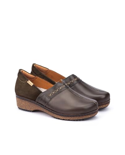 Image of PIKOLINOS Granada W0W-3627 Women's Wedge Shoes - Premium & Soft Genuine Calfskin Leather - Ergonamic Removable Memory Foam Insole, Lightweight Everyday Comfort