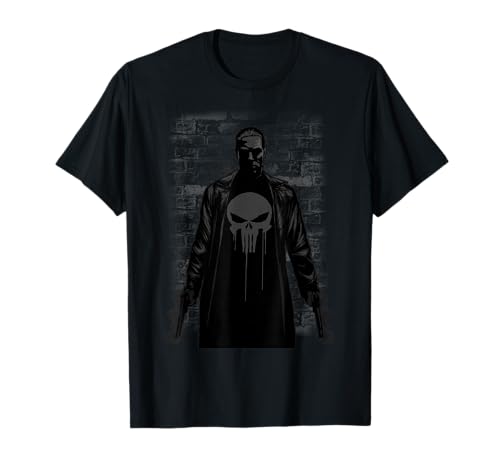 T-shirt The Punisher Dark Portrait Marvel idéal pour vos sorties geek