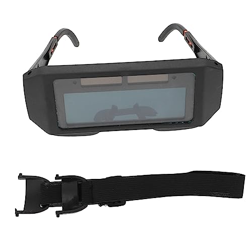 Uonlytech Lunettes De Soudage Auto-obscurcissantes - Verres Photochromiques Anti-UV/Anti-éblouissement - Idéales pour Les Soudeurs
