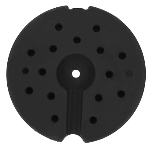 Gatuida Schwerer Lampensockel für Tisch Stehlampen Stabiler Lampensockel Robustes Zubehör für Schreibtischlampe und Bodenlampe Kompakte Basis