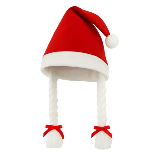 Plitsch Platsch Weihnachtsmütze Nikolausmütze X-Mas Mütze Santa...