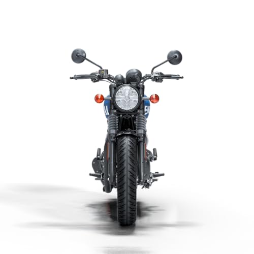 Image of Royal Enfield Hunter 350 with Disc & Alloy Wheels Motorcycle (Rebel Blue) Booking for Ex-Showroom Price
