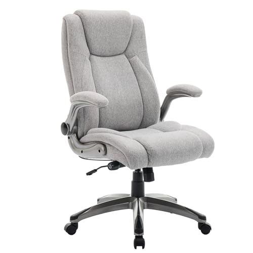 COLAMY Bürostuhl Ergonomisch, Chefsessel mit Hoher Rückenlehne, Ergonomischer 360° Drehstuhl für Büro… – Ansicht 1