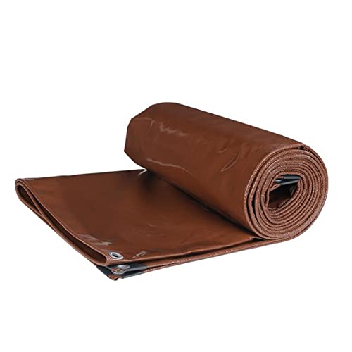 Sonnenschutz Anti-Aging-Abdeckplane Camping Regenfestes Mehrzweck-Plane Heavy Duty Reißfest Abriebfestes Messer-Schabtuch (Size:2 * 6m) Cover