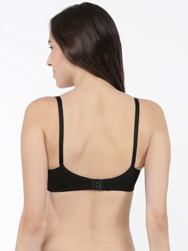 Image of Softline Women's Cotton Rich Wire-Free Non-Padded Molded Bra Combo | Full Coverage & Breathable Comfort | Lightweight, Skin-Friendly Everyday Wear (Pack of 2)