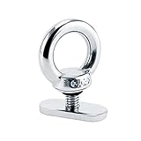 Screw and Nuts | Replacement Screws for Wooden, Sailing | Track Mount Stainless Steel Tie Down Eyelet for Bungee Cord Rope Shuying