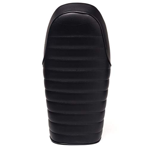 Triclicks Vintage Motorcycle Cafe Racer Seat Black Flat Retro Saddle For Honda CB125S CB550 CL350 450 - Thumbnail 3