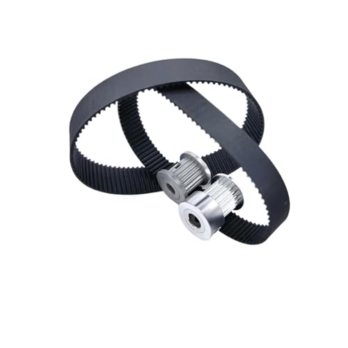 Courroie de distribution 2GT 1240mm en caoutchouc synchrone fermée pour imprimante 3D