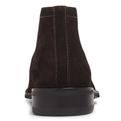 Anthony Veer Wilson Chukka Boots for Men | Pull-up Dress Boot | Goodyear Welt Construction | Durable Rubber Outsole & Cushioned Footbed | Full Grain Calfskin Leather/Suede Upper3