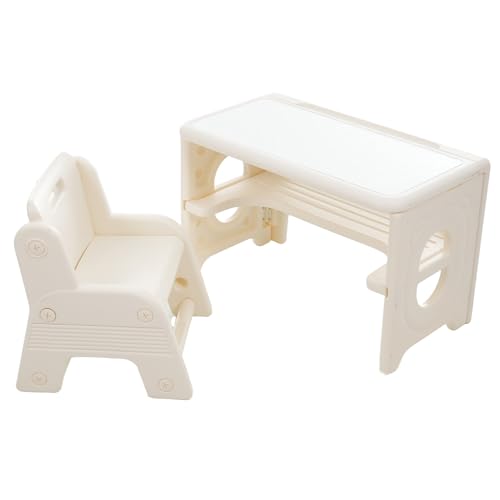 オーエスジェイ(OSJ) 多機能チェア+デスクセット 学習机 収納 キッズチェア 折りたたみ 組立簡単 赤ちゃん 子供 ギフト