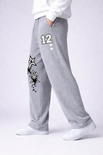 Image of Men Baggy Regular Fit Track Pants