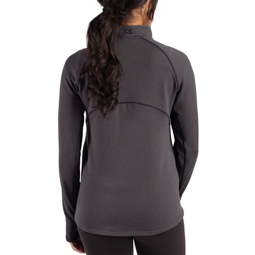 Cutter & Buck Women's NFL Peshastin Fleece Recycled Raglan Full-Zip Jacket2