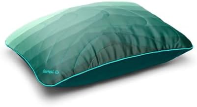 Rumpl The Adjustable Camp Pillow - Full Size Packable Outdoor and Travel Pillow, Two-Sided Temperature Control, 22" x 15", Cascade Fade