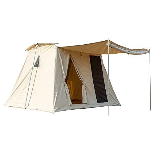 Carpa tipo cabaña para 5 a 8 personas camping familiar miniatura 1