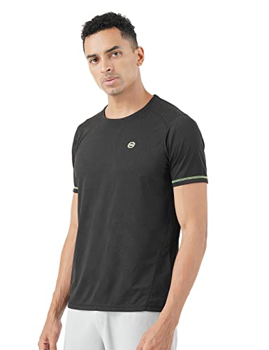 Image of PUMP'D Athleisure Men's T-Shirt for Gym -Overall Print, DryTech, Anti-Odor, Lightweight, Soft Seams, UV Protect | Workout Tshirts for Everyday Comfort for Man | Running | Active Lifestyle for Man
