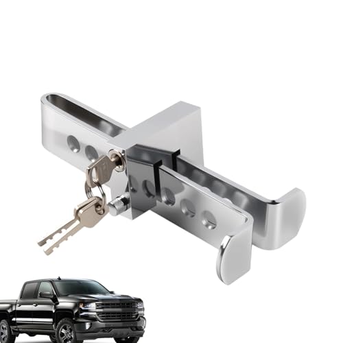 Bloqueo Antirrobo Del Embrague Del Freno, Construcción De Acero, 19,5x8x3,5 Cm, Bloqueo Pedal Automóvil, Barra De Seguridad Pedal Freno, Diseño Antipalanca Ajustable, Para Automóviles