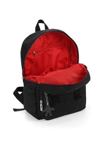 Mochila Adventure Mickey Vermelha BMK78645-VM Luxcel (Preto)