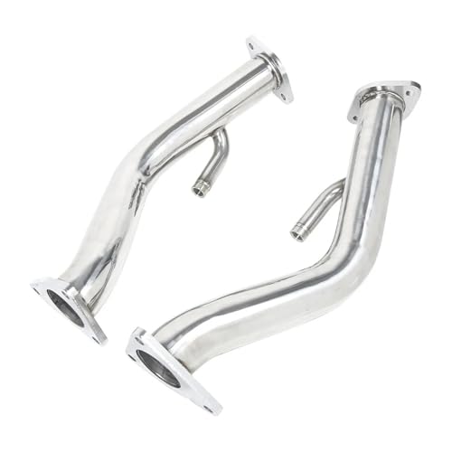 Pot d'échappement 2,5 pouces en inox pour les sorties dynamiques en Nissan 370Z