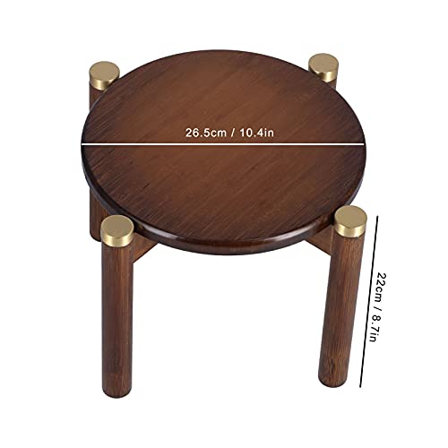 Banco, lindo banco estável de bambu para crianças para jardim para casa para quintal