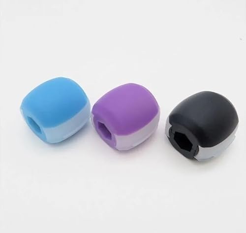 Exercitador e Harmonizador Facial com 3 Intensidades diferentes, nas cores Preto, Azul ou Roxo, com