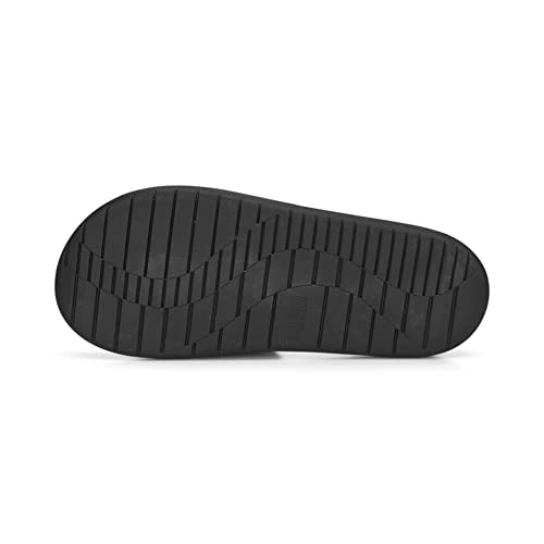 Puma Men's Softride Slide Hook & Loop Sandal, Black Red White, 13 #TOP2